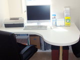 個室相談室と診療スペース